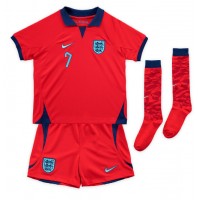England Jack Grealish #7 Auswärts Trikotsatz Kinder WM 2022 Kurzarm (+ Kurze Hosen)
